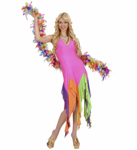 DELUXE MULTICOLOR FEATHER BOA