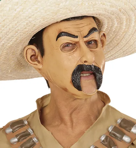 MEXICAN 3/4 OPEN MOUTH MASK