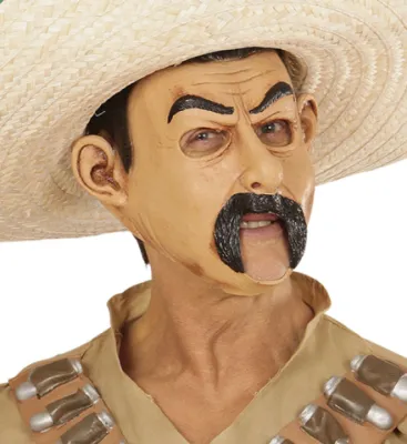 MEXICAN 3/4 OPEN MOUTH MASK
