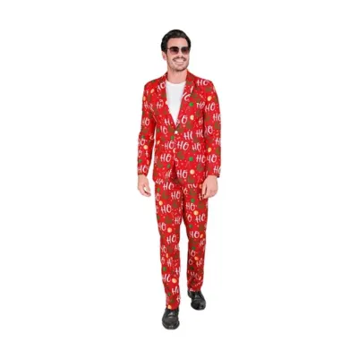 Merry Christmas Party Fashion Suit