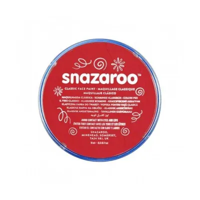 Snazaroo Bright Red Face Paint - 18ml