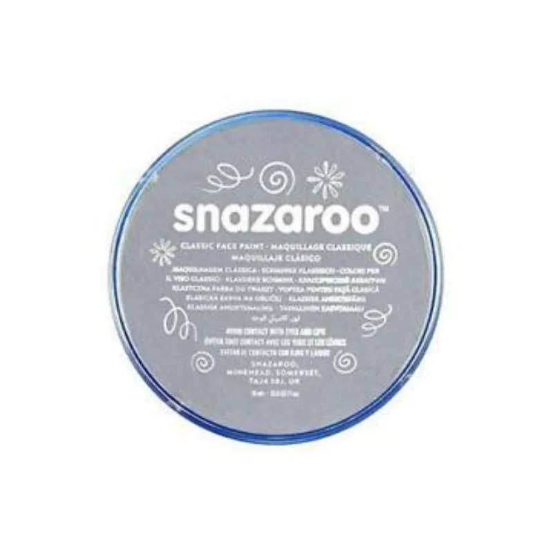 Snazaroo Dark Grey Face Paint - 18ml