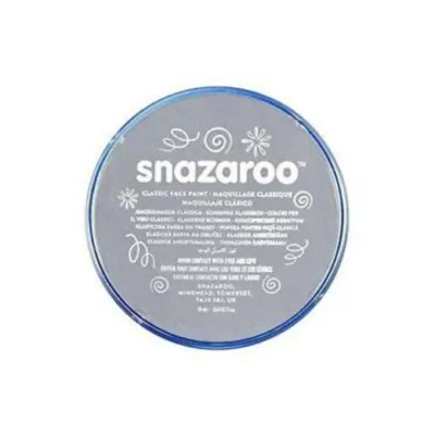 Snazaroo Dark Grey Face Paint - 18ml