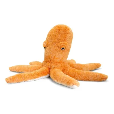 Keel Toys 35cm Wild-Octopus, Orange