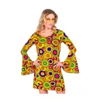 The 70s Groovy Style Yellow Circles