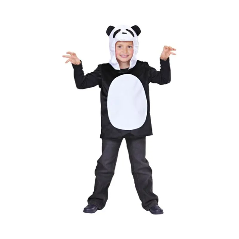 Panda Hooded Vest