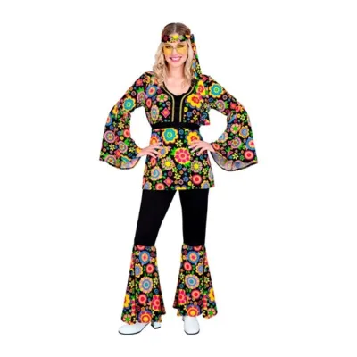 The 60s Fashion - Colorful Flowers