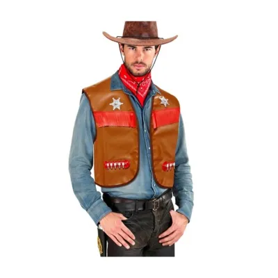 Cowboy Brown Vest