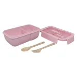 Must Food Container with Fork - Spoon 850ml Pink