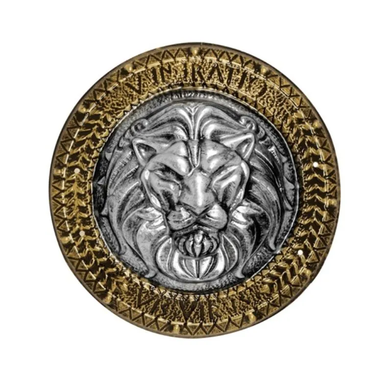 Lion Heart Shield with Handles 44.5cm