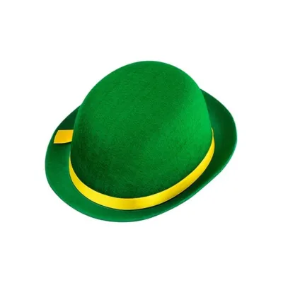 Green Bowler Hat
