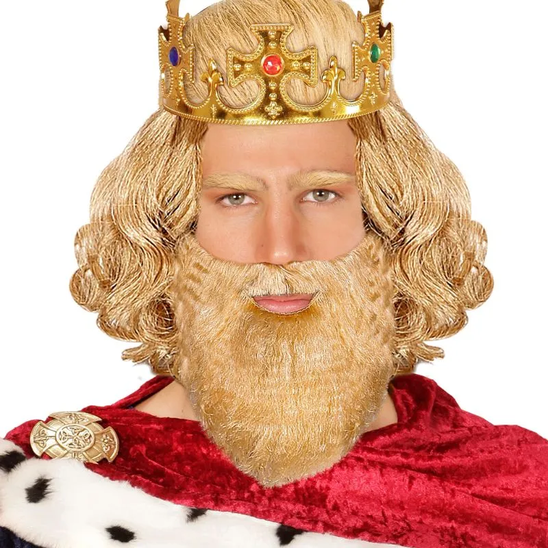Character Beard With Moustache Blonde