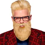 Character Beard With Moustache Blonde
