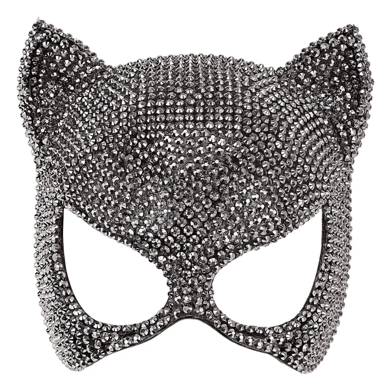Eye Mask Cat Strass