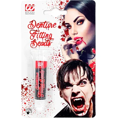 Teeth & Denture Thermoplastic Adhesive Grains In Test Tube 6 G