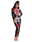 Mexican Skeleton Woman Jumpsuit