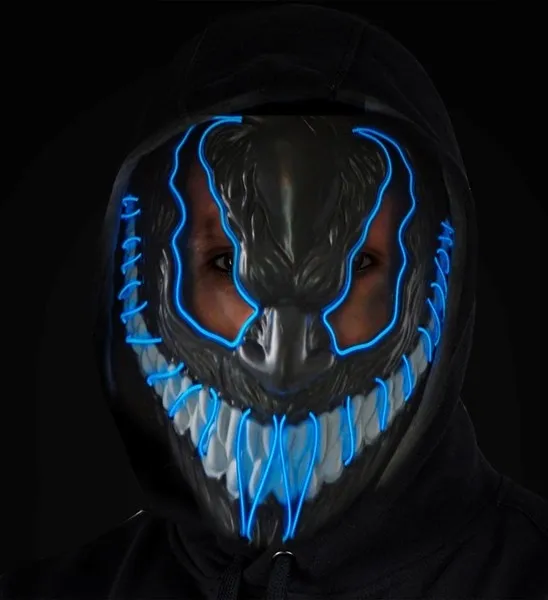 Led Monster Mask