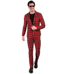 Tartan Party Fashion Suit