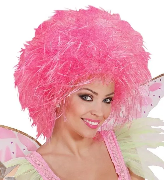 Fairy Wig ( Neon Pink )