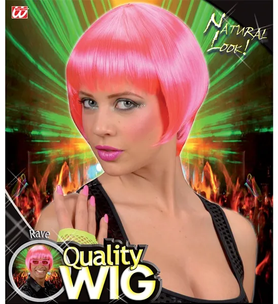 Rave Wig , Pink