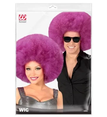 Purple Oversized Afro Wig