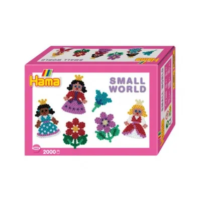 Hama Beads Small World Princess & Flower