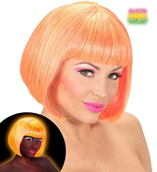 Mixed Neon Pink & Yellow Valentina Wig