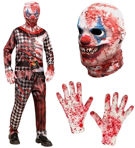 Evil Clown Fast Costume