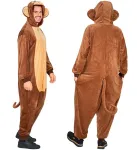 Plush Onesie Monkey