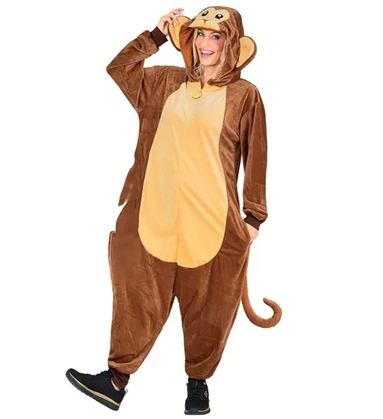 Plush Onesie Monkey