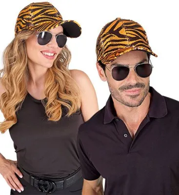 Animalier Tiger Sequin Cap
