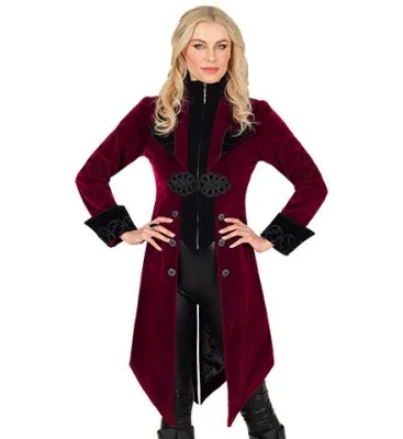 Burgundy Velvet Gothic