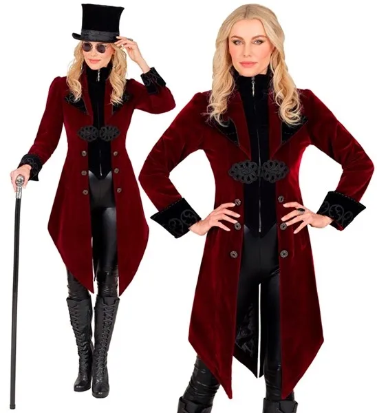 Burgundy Velvet Gothic