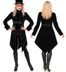 Black Velvet Gothic Coat