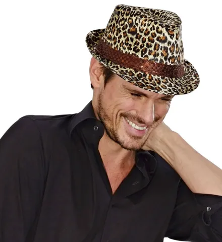 LEOPARD FEDORA