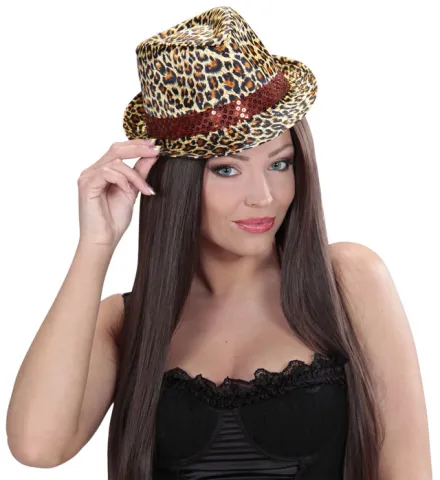 LEOPARD FEDORA