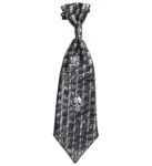 METALLIC SKULL TIE