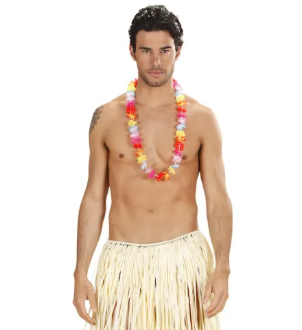 MULTICOLOR HAWAIIAN LEIS