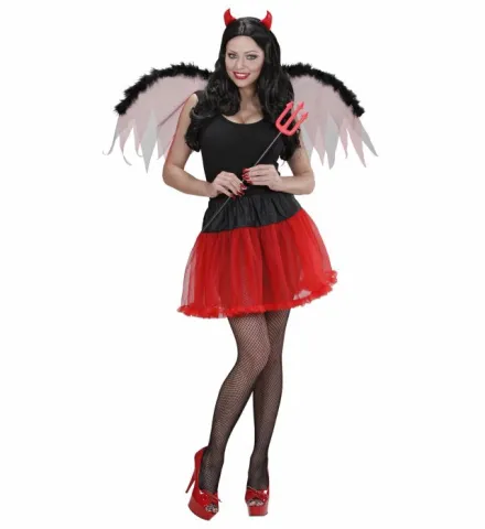 BLACK/RED PETTICOAT