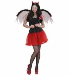 BLACK/RED PETTICOAT