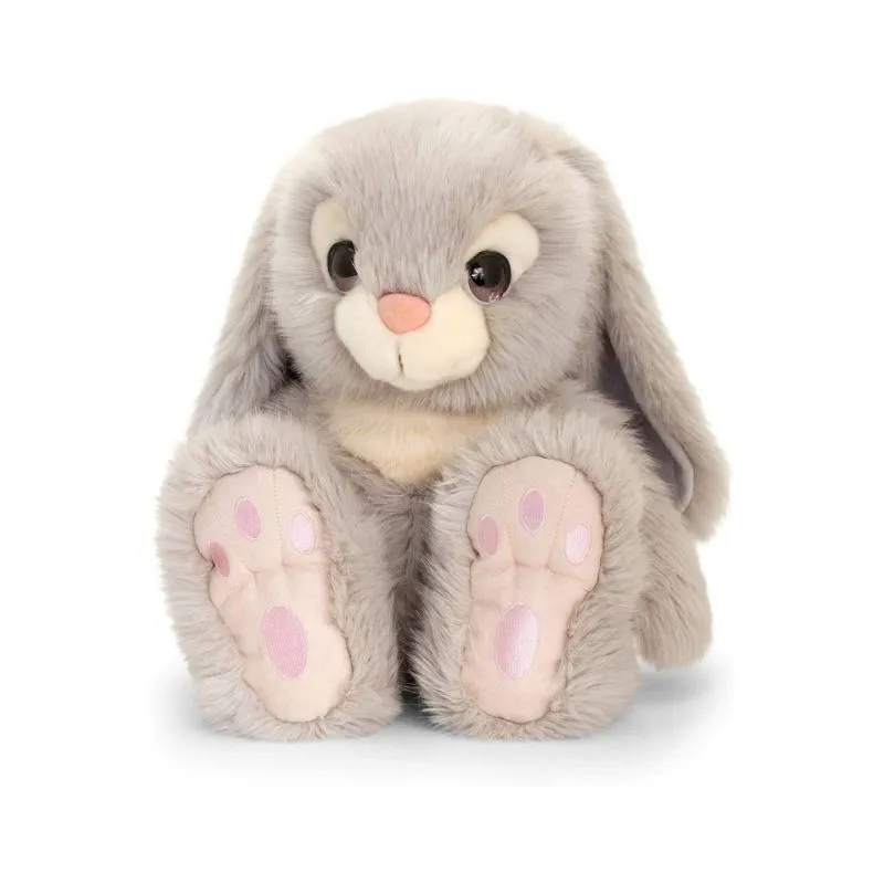 Keel Toys 35cm Signature Cuddle Bunny - Grey