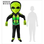 SPACE ALIEN (overalls, oversized mask)