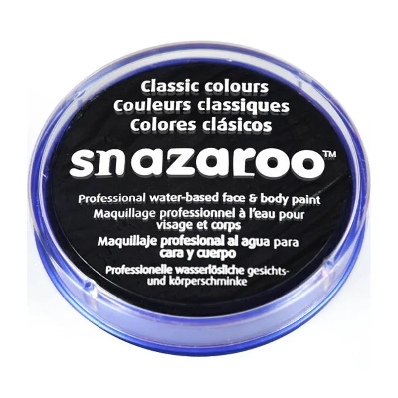 Snazaroo Black Face Paint - 18ml