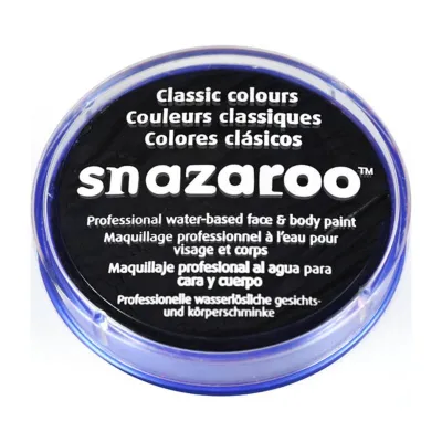 Snazaroo Black Face Paint - 18ml