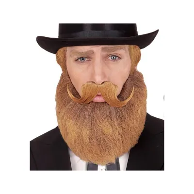 Blond Beard & Moustache