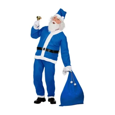Blue Santa Claus