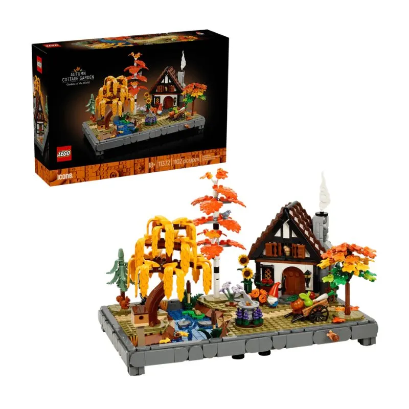 Lego Icons Autumn Cottage Garden