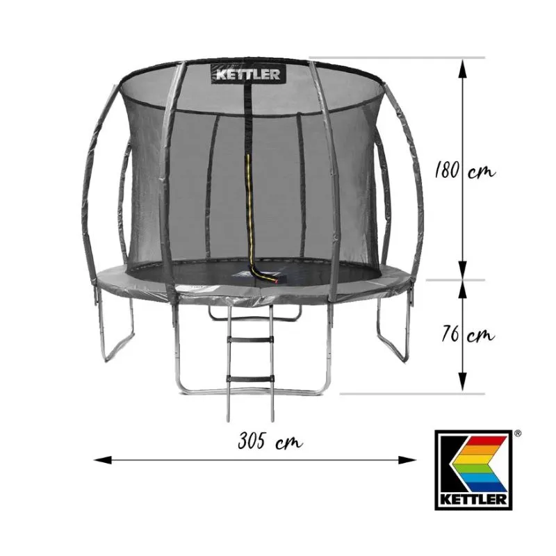 Kettler Outdoor Trampoline 10FT