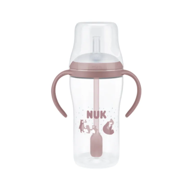 NUK Perfect Match Learner Straw Cups Red 260ml