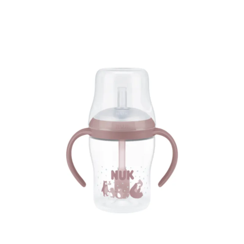 NUK Perfect Match Learner Straw Cups Red 150ml